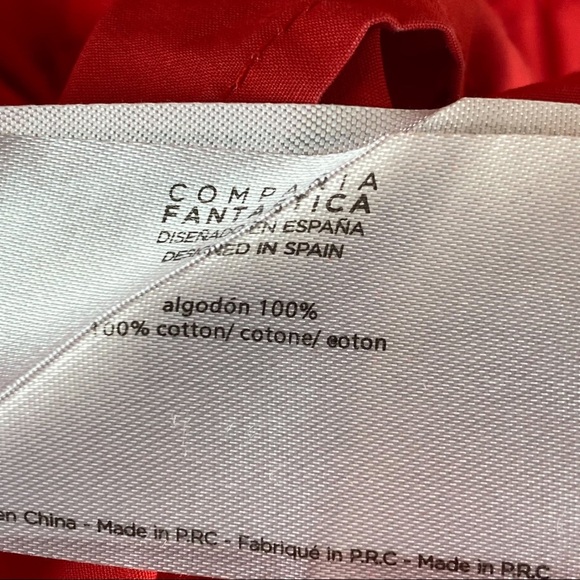 Rare ModCloth Compania Fantastica Red Mini Dress with Bow - Picture 10 of 10